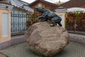 The symbol of Russia, the legend of Yaroslavl is a monument to the Bear