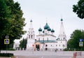 Yaroslavl, Russia, the church of Elijah the Prophet (Ilia Prorok Royalty Free Stock Photo