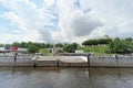 Yaroslavl, Russia. - June 3.2016. The passenger jetty of the city of Yaroslavl.