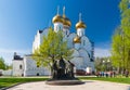 Assumption cathedral of the Russian orthodox church, Yaroslavl Royalty Free Stock Photo