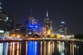 Yarra River, Melbourne City Skyline