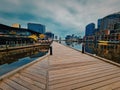 Yarra River Southbank Melbourne city view