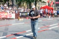 Yarych street Fest 2015. The World's Strongest Man Vasyl Virastuk referee strongmen competitions