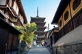 The Yasaka Pagoda(Hokanji Temple), is a popular tourist attraction, is a Buddhist pagoda located in Kyoto, Japan