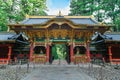 Yashamon Gate at Taiyuinbyo Shrine in Nikko, Japan