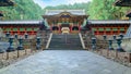 Yashamon Gate at Taiyuinbyo Shrine in Nikko, Japan