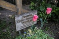 Grave of Sophia Tolstoy, Wife of famous writer Leo Tolstoy