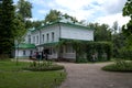 YASNAYA POLYANA/TULA, RUSSIA - JUNE 09, 2018: the House where the family lived Leo Tolstoy
