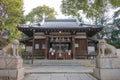 Yasui Shrine in Tennoji, Osaka, Japan. This shrine is a place by the Sanada Yukimura 1567-1615 death Royalty Free Stock Photo