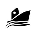 Yatch boat icon. Trendy Yatch boat logo concept on white background from Summer collection