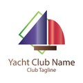 Yatch club logo template