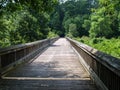 Yates Mill Pond Trail in Raleigh, North Carolina Royalty Free Stock Photo