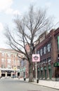 Yawkey Way before changes made after 2003 Royalty Free Stock Photo