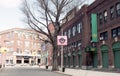 Yawkey Way before changes made after 2003 Royalty Free Stock Photo