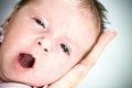 Yawning baby Royalty Free Stock Photo