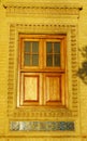 Window of Ateshkadeh Fire temple in Yazd, Iran.