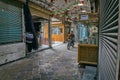 Bazaar biker in Yazd