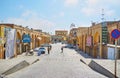 The alley of Khan Bazaar, Yazd, Iran