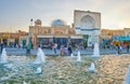 The tourist square of Yazd