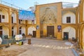 The yard of Mulla Ismael Mosque, Yazd, Iran