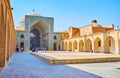 In court of Jameh Mosque, Yazd, Iran