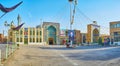 Exterior of Imam Zadeh Jafar Shrine, Yazd, Iran