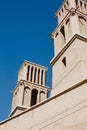 YAZD IRAN View over the Old City of Yazd, Iran Royalty Free Stock Photo