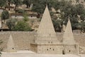 Yazidi temple in Lalish, Kurdistan Royalty Free Stock Photo