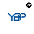 YBP Logo Letter Monogram Design Royalty Free Stock Photo