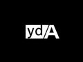 YDA Logo and Graphics design vector art, Icons isolated on black background Royalty Free Stock Photo