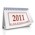 Year 2011 desktop organizer Royalty Free Stock Photo