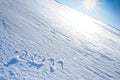 Year 2011 written in Snow