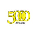 5000 Year Anniversary CELEBRATIONS Vector Template Design Illustration