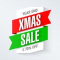 Year end Christmas sale