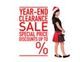 Year-end clearance sale template