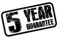 5 year guarantee