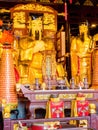 At the 600-year-old Old City God Temple, Shanghai, China Royalty Free Stock Photo