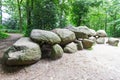 5000 year old Dolmen, a megalithic tomb and the oldest structure Royalty Free Stock Photo