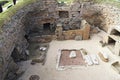 5000 year old Skara Brae stone-built Neolithic settlement, located on the Bay of Skaill, Orkney, Scotland Royalty Free Stock Photo