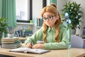17-Year-Old Student with Friendly ChatGPT Robot