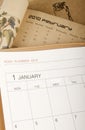 Year planner Royalty Free Stock Photo