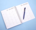 Year planner Royalty Free Stock Photo