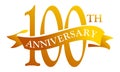 100 Year Ribbon Anniversary