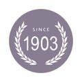 Since 1903 year symbol