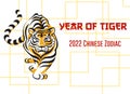 Year of tiger happy Chinese New year