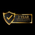 2 year warranty logo