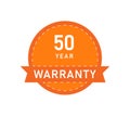 50 Year Warranty Logo image