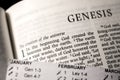 Open Bible Genesis Chapter 1 and Bible Reading plan checklist