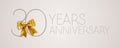 30 years anniversary vector icon, symbol, logo. Graphic background or card