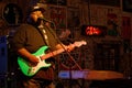 15-years old bluesman Christone Kingfish Ingram plays in Clarksdale Royalty Free Stock Photo